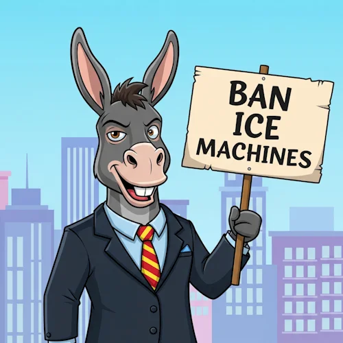 Article 'Liberals move to ban ICE machines'